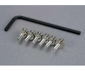 Traxxas Screws, 3x10mm Caphead machine w/ hex wrench