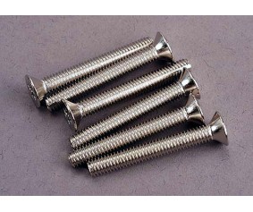 Traxxas Screws, 4x30mm Countersunk Machine (6)