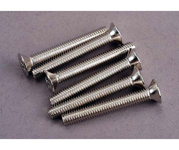 Traxxas Screws, 4x30mm Countersunk Machine (6)