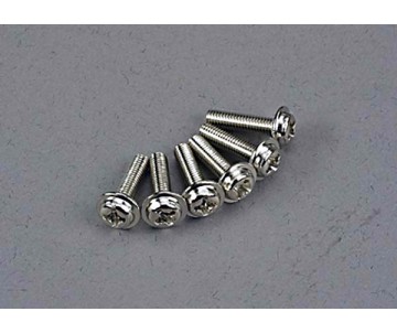 Traxxas 3x12mm Washer Head Phillips Screw (6)