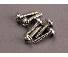 Traxxas Screws, 3x12mm Washerhead Self-Tapping (6)