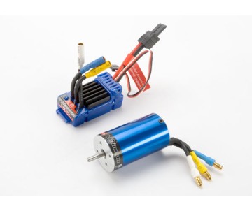 Traxxas Velineon 380 brushless motor and VXL-3m ESC for 1/16