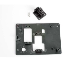 Traxxas Tray, Radio/ Drive Shaft Mount w/ Pressure Fitting