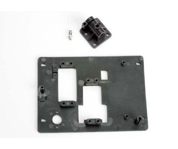 Traxxas Tray, Radio/ Drive Shaft Mount w/ Pressure Fitting