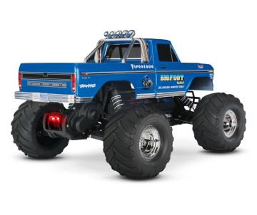 Traxxas Bigfoot No. 1 The Original Monster Truck with LED Lights, 1/10 Scale 2WD Monster Truck, XL-5 brushed ESC, Titan 12t Motor, 7 Cell NiHM battery and 4A DC Charger