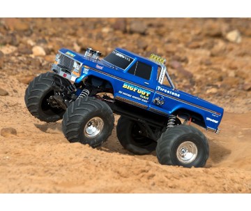 Traxxas Bigfoot No.1 1/10 Officially Licensed Replica Monster Truck RTR with TQ 2.4GHz Radio System and XL-5 ESC (Fwd/Rev) Includes 7-Cell NiMH 3000mAh Traxxas Battery and 4-amp USB-C Charger w/ iD