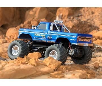 Traxxas Bigfoot No.1 1/10 Officially Licensed Replica Monster Truck RTR with TQ 2.4GHz Radio System and XL-5 ESC (Fwd/Rev) Includes 7-Cell NiMH 3000mAh Traxxas Battery and 4-amp USB-C Charger w/ iD