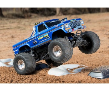 Traxxas Bigfoot No.1 1/10 Officially Licensed Replica Monster Truck RTR with TQ 2.4GHz Radio System and XL-5 ESC (Fwd/Rev) Includes 7-Cell NiMH 3000mAh Traxxas Battery and 4-amp USB-C Charger w/ iD