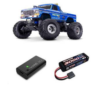 Traxxas 1/10 BIGFOOT No. 1 BL-2S HD Clipless - Blue