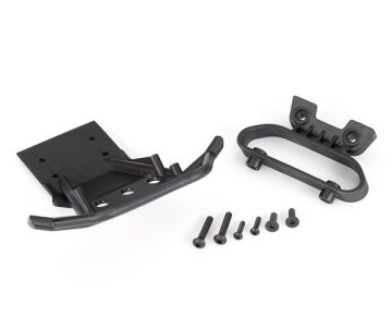 Traxxas Bumper, Front/ Bumper Mount/ 4X12 Ccs (2)/ 4X22 BCS (2)/ 3X12 BCS (2) (Fits 2WD Stampede) (For Led Light Kit Installation)