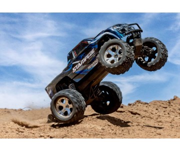 Traxxas 1/10 Stampede 2WD BL-2S HD Clipless - Blue