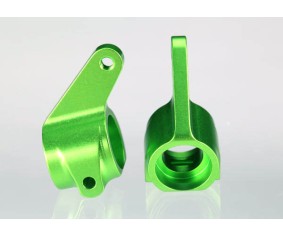 Traxxas Aluminum Steering Blocks w/Ball Bearings (Green) (2)