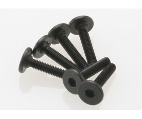 Traxxas 3x15mm Flat Head Screw (6) (VXL)