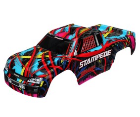 Traxxas Body, Stampede, Hawaiian graphics (painted, decals applied)