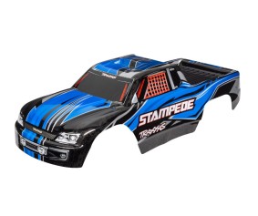 Traxxas Body, Stampede (Also Fits Stampede VXL), Blue (Painted, Decals Applied)