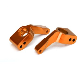Traxxas Aluminum Stub Axle Carriers (Orange) (4)