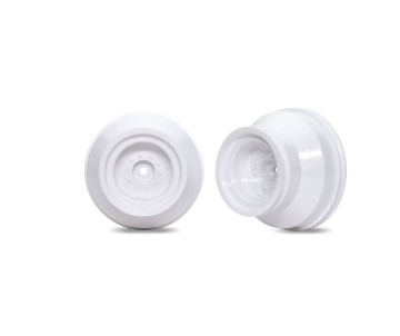 Traxxas Wheels, white, dual profile (2.0