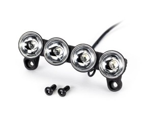 Traxxas Led Light Bar, Front (Assembled)/ 3X8 BCS (2)/ 2.5X8 BCS (2) (Requires Front Bumper TRA5835X For 2WD Slash, TRA3635 For 2WD Stampede, TRA3630 For 2WD Bigfoot No. 1, TRA6835X For 4WD Slash, Or TRA6735 For 4WD Stampede)