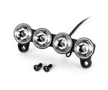 Traxxas Led Light Bar, Front (Assembled)/ 3X8 BCS (2)/ 2.5X8 BCS (2) (Requires Front Bumper TRA5835X For 2WD Slash, TRA3635 For 2WD Stampede, TRA3630 For 2WD Bigfoot No. 1, TRA6835X For 4WD Slash, Or TRA6735 For 4WD Stampede) Traxxas Led Light Bar, Front (Assembled)/ 3X8 BCS (2)/ 2.5X8 BCS (2) (Requires Front Bumper TRA5835X For 2WD Slash, TRA3635 For 2WD Stampede, TRA3630 For 2WD Bigfoot No. 1, TRA6835X For 4WD Slash, Or TRA6735 For 4WD Stampede)