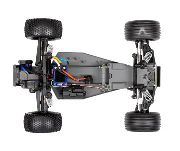 Traxxas Rustler VXL Brushless 1/10 RTR Stadium Truck - Green, Magnum Transmission, TSM, TQi, No Battery/Charger