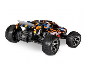 Traxxas Rustler VXL Brushless 1/10 RTR Stadium Truck - Orange, Magnum Transmission, TSM, TQi, No Battery/Charger