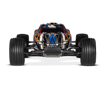 Traxxas Rustler VXL Brushless 1/10 RTR Stadium Truck - Orange, Magnum Transmission, TSM, TQi, No Battery/Charger