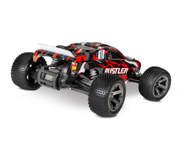 Traxxas Rustler VXL Brushless 1/10 RTR Stadium Truck - Red, Magnum Transmission, TSM, TQi, No Battery/Charger