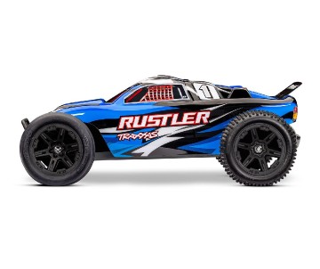 Traxxas Rustler 1/10 Stadium Truck RTR Extreme Heavy Duty with TQ 2.4GHz Radio System and XL-5 ESC (Fwd/Rev)  Includes 7-Cell NiMH 