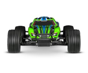 Traxxas Rustler 1/10 Stadium Truck RTR Extreme Heavy Duty with TQ 2.4GHz Radio System and XL-5 ESC (Fwd/Rev)  Includes 7-Cell NiMH 3000mAh Traxxas Battery and 4-amp USB-C Charger w/ iD - Green