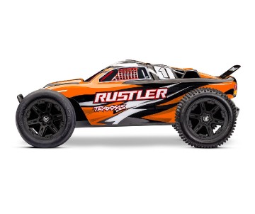 Traxxas Rustler 1/10 Stadium Truck RTR Extreme Heavy Duty with TQ 2.4GHz Radio System and XL-5 ESC (Fwd/Rev)  Includes 7-Cell NiMH 