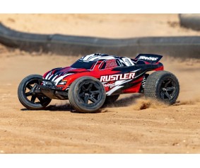Traxxas Rustler 1/10 Stadium Truck RTR Extreme Heavy Duty with TQ 2.4GHz Radio System and XL-5 ESC (Fwd/Rev)  Includes 7-Cell NiMH 