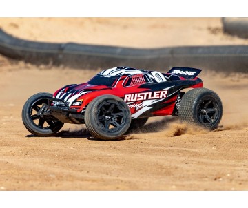 Traxxas Rustler 1/10 Stadium Truck RTR Extreme Heavy Duty with TQ 2.4GHz Radio System and XL-5 ESC (Fwd/Rev)  Includes 7-Cell NiMH 