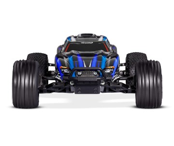 Traxxas 1/10 Rustler 2WD BL-2S Clipless - Blue