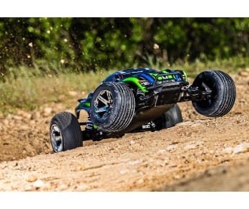 Traxxas 1/10 Rustler 2WD BL-2S Clipless - Green