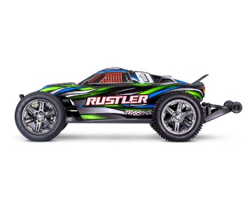 Traxxas 1/10 Rustler 2WD BL-2S Clipless - Green