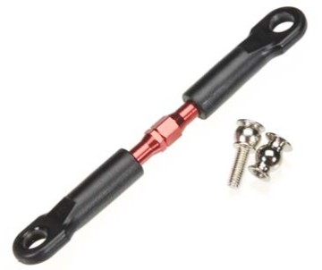 Traxxas 39mm Turnbuckle Camber Link (Red)