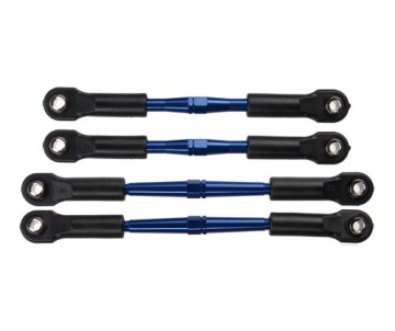 Traxxas Aluminum Turnbuckle Camber Link Set (Blue) (4)