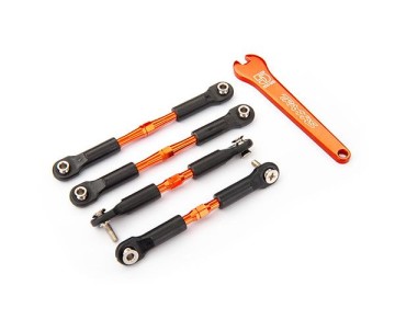 Traxxas Aluminum Turnbuckle Camber Link Set (Orange) (4)