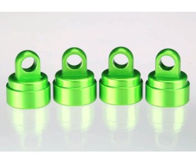Traxxas Aluminum Ultra Shock Cap (Green) (4)