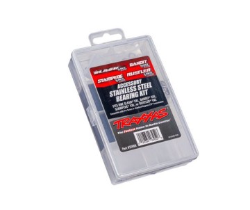 Traxxas Ball bearing kit, stainless steel, Slash VXL/Bandit VXL/Stampede VXL/Rustler VXL with 272R Transmission (complete)