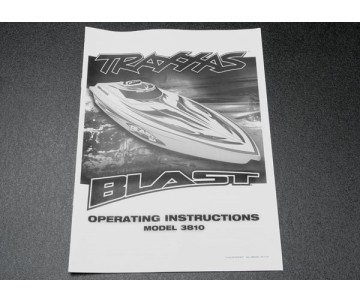 Traxxas Owner's Manual, Blast