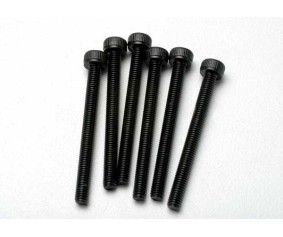 Traxxas Screws, 3x32mm cap-head machine (hex drive) (6)