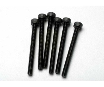 Traxxas Screws, 3x32mm cap-head machine (hex drive) (6)
