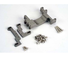 Traxxas Engine Mount, 2 Piece, Aluminum (w/ Screws) (N. Stampede)