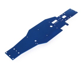 Traxxas Aluminum Lower Chassis (Blue)