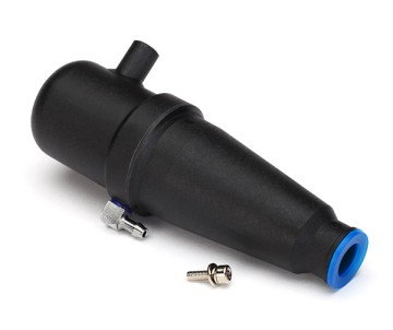 Traxxas Tuned Pipe, Assembled (N. Rustler, N. 4-Tec, N. Sport Style) (Traxxas 2.5, 2.5r) (Replaces 4452)