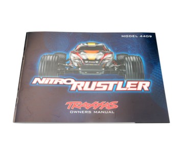 Traxxas Owner's Manual, Nitro Rustler