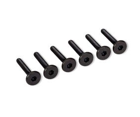 Traxxas Screws, 3x20mm flat-head machine (hex drive) (6)
