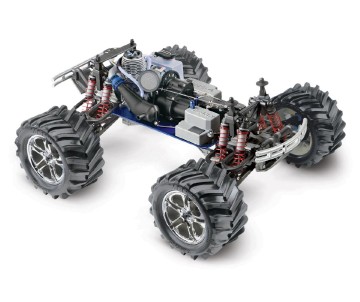 Traxxas T-Maxx Classic 1/10 Scale Nitro Powered 4WD Maxx Monster Truck with TQ 2.4 Ghz Radio System (Blue) Traxxas T-Maxx Classic 1/10 Scale Nitro Powered 4WD Maxx Monster Truck with TQ 2.4 Ghz Radio System (Blue)