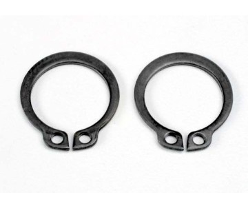 Traxxas Rings, retainer (snap rings) (14mm) (2)